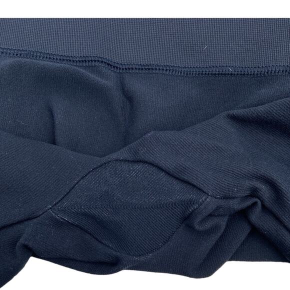 Spanx Look At Me Now Seamless Pull-on Moto Leggings Medium Indigo‎ Sky 50200R - Picture 4 of 5